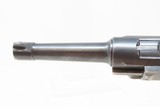 Commercial INTERWAR DWM German LUGER P.08 7.65mm Semi-Automatic PISTOL C&R
“CROWN/N” Proofed; TREATY OF VERSAILLES Caliber - 8 of 19