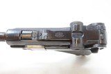 INTERWAR DWM German LUGER P.08 7.65x21mm Semi-Automatic PISTOL C&R Weimar
“CROWN/B/U” Proofed; TREATY OF VERSAILLES .30 Caliber - 8 of 18