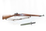 WORLD WAR II US Remington M1903A3 BOLT ACTION .30-06 Springfield C&R RifleMade in 1942 with BAYONET, SLING, & SHEATH - 2 of 22