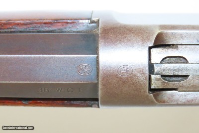 c1911 mfr WINCHESTER Model 1892 Lever Action .38-40 WCF RIFLE C&R Octagonal Classic Lever Action Repeater Made in 1911 - Image 12 of 22