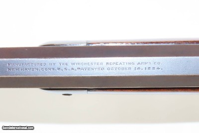 c1911 mfr WINCHESTER Model 1892 Lever Action .38-40 WCF RIFLE C&R Octagonal Classic Lever Action Repeater Made in 1911 - Image 11 of 22