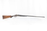 CASED & ENGRAVED Belgian Double Barrel BACK ACTION 16 g. HAMMER Shotgun C&R Nice Turn of the Century Fowling Gun - 14 of 20