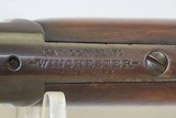 c1908 WINCHESTER 1st Model 1885 High Wall “WINDER” Trainer C&R Musket-Rifle .22 Long Rifle Rimfire Military Training - 11 of 20