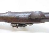 Antique ASA WATERS U.S. Model 1836 .54 Caliber Smoothbore FLINTLOCK Pistol - 12 of 19