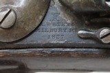 Antique ASA WATERS U.S. Model 1836 .54 Caliber Smoothbore FLINTLOCK Pistol - 6 of 19