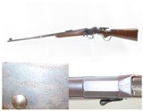 c1907 W.W. GREENER .22 LR “KING’S CUP” Rifle C&R Martini Action Target Comp With Both Tang and Tangent Sights; Single Shot