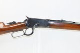 c1895 Antique WINCHESTER Model 1892 Lever Action .32-20 WCF REPEATING RIFLE Lever Action REPEATER with Tang Peep Sight - 17 of 20