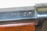 c1895 Antique WINCHESTER Model 1892 Lever Action .32-20 WCF REPEATING RIFLE Lever Action REPEATER with Tang Peep Sight - 7 of 20