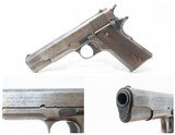 c1918 U.S. PROPERTY COLT Model 1911 .45 Caliber Semi-Automatic Pistol C&RWW I era Model 1911 GOVT Model - 1 of 19