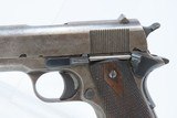 c1918 U.S. PROPERTY COLT Model 1911 .45 Caliber Semi-Automatic Pistol C&RWW I era Model 1911 GOVT Model - 4 of 19