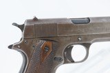 c1918 U.S. PROPERTY COLT Model 1911 .45 Caliber Semi-Automatic Pistol C&RWW I era Model 1911 GOVT Model - 18 of 19
