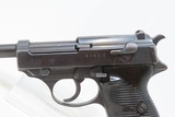 THIRD REICH German MAUSER World War II “byf/43” Code 9mm C&R P.38 Pistol
HOLSTERED Semi-Auto Designed to Replace the Luger P.08 - 5 of 20