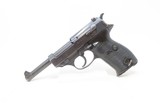 THIRD REICH German MAUSER World War II “byf/43” Code 9mm C&R P.38 Pistol
HOLSTERED Semi-Auto Designed to Replace the Luger P.08 - 3 of 20