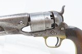 Antique Mid-CIVIL WAR COLT U.S. Model 1860 ARMY .44 Cal Percussion REVOLVER Revolver Used Past the Civil War into the WILD WEST - 4 of 19