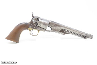 Antique Mid-CIVIL WAR COLT U.S. Model 1860 ARMY .44 Cal Percussion REVOLVER Revolver Used Past the Civil War into the WILD WEST - Image 16 of 19