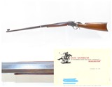 LETTERED Antique WINCHESTER Model 1885 HIGH WALL Rifle in .45-90 WCF Cal.Made in 1891 with 3 Weight Octagonal Barrel - 1 of 22