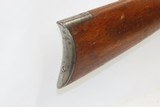 LETTERED Antique WINCHESTER Model 1885 HIGH WALL Rifle in .45-90 WCF Cal.Made in 1891 with 3 Weight Octagonal Barrel - 20 of 22