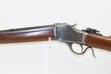 LETTERED Antique WINCHESTER Model 1885 HIGH WALL Rifle in .45-90 WCF Cal.Made in 1891 with 3 Weight Octagonal Barrel - 6 of 22