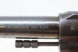WWI British Contract CANADIAN ISSUE COLT NEW SERVICE .455 Archive Lettered
Infantry Unit Marked Great War Sidearm - 22 of 22