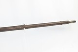 Antique U.S. SPRINGFIELD Model 1842 Percussion .69 Cal. Smoothbore MUSKET
With BAYONET & Various Accessories - 14 of 20