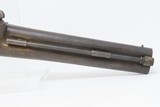 c1850s mfr. BELGIAN Antique O/U Double Barrel .62 Percussion Pistol HowdahLARGE BORE Liege Proofed Damascus - 18 of 18