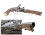 Antique HENRY NOCK Pattern 1759 ELLIOT Light Dragoon FLINTLOCK Pistol RAREBRITISH MILITARY SIDEARM