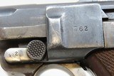 German INTERWAR Commercial DWM LUGER 7.65x21mm Semi-Auto PISTOL C&R P08 .30 Weimar Era Sidearm - 5 of 18