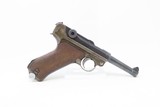 German INTERWAR Commercial DWM LUGER 7.65x21mm Semi-Auto PISTOL C&R P08 .30 Weimar Era Sidearm - 15 of 18