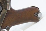 German INTERWAR Commercial DWM LUGER 7.65x21mm Semi-Auto PISTOL C&R P08 .30 Weimar Era Sidearm - 2 of 18