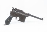 Spanish ASTRA Model 900 Copy of MAUSER C96 Broomhandle Pistol PRE-WWII C&R
1929 Manufactured Semi-Automatic SPANISH HANDGUN - 17 of 20