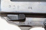 WORLD WAR II 3rd Reich German SPREEWERKE cyq Code P.38 Semi-Auto C&R Pistol RUSSIAN CAPTURED MARKED “Wehrmacht” 9mm Sidearm - 7 of 20