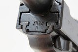 WORLD WAR II 3rd Reich German SPREEWERKE cyq Code P.38 Semi-Auto C&R Pistol RUSSIAN CAPTURED MARKED “Wehrmacht” 9mm Sidearm - 12 of 20