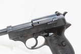 WORLD WAR II 3rd Reich German SPREEWERKE cyq Code P.38 Semi-Auto C&R Pistol RUSSIAN CAPTURED MARKED “Wehrmacht” 9mm Sidearm - 4 of 20