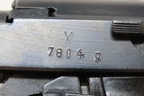 WORLD WAR II 3rd Reich German SPREEWERKE cyq Code P.38 Semi-Auto C&R Pistol RUSSIAN CAPTURED MARKED “Wehrmacht” 9mm Sidearm - 6 of 20