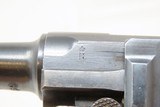 Iconic Pre-WORLD WAR II Era DWM Semi-Auto 7.65mm GERMAN LUGER C&R Pistol
Smaller Caliber Forced Under the TREATY OF VERSAILLES - 12 of 20