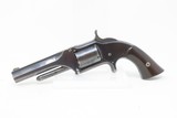 Antique SMITH & WESSON No. 1 1/2 First Issue .32 Caliber Rimfire REVOLVER“WILD WEST” Spur Trigger with Blue Finish - 2 of 16