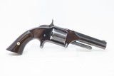 Antique SMITH & WESSON No. 1 1/2 First Issue .32 Caliber Rimfire REVOLVER“WILD WEST” Spur Trigger with Blue Finish - 13 of 16