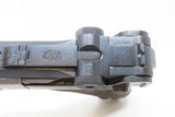 WORLD WAR I Dated DWM German LUGER P.08 9mm Semi-Automatic PISTOL C&RBRITISH Capture/Bringback Proof Marks - 6 of 18