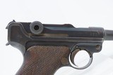WORLD WAR I Dated DWM German LUGER P.08 9mm Semi-Automatic PISTOL C&RBRITISH Capture/Bringback Proof Marks - 17 of 18