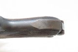 WORLD WAR I Dated DWM German LUGER P.08 9mm Semi-Automatic PISTOL C&RBRITISH Capture/Bringback Proof Marks - 5 of 18
