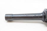 WORLD WAR I Dated DWM German LUGER P.08 9mm Semi-Automatic PISTOL C&RBRITISH Capture/Bringback Proof Marks - 12 of 18