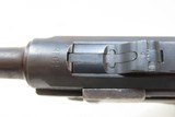 WORLD WAR I Dated DWM German LUGER P.08 9mm Semi-Automatic PISTOL C&RBRITISH Capture/Bringback Proof Marks - 7 of 18