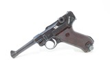WORLD WAR I Dated DWM German LUGER P.08 9x19mm Para PISTOL C&R GREAT WAR Dated 1917 IMPERIAL GERMAN LUGER - 1 of 18