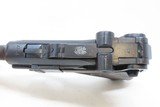 WORLD WAR I Dated DWM German LUGER P.08 9x19mm Para PISTOL C&R GREAT WAR Dated 1917 IMPERIAL GERMAN LUGER - 7 of 18