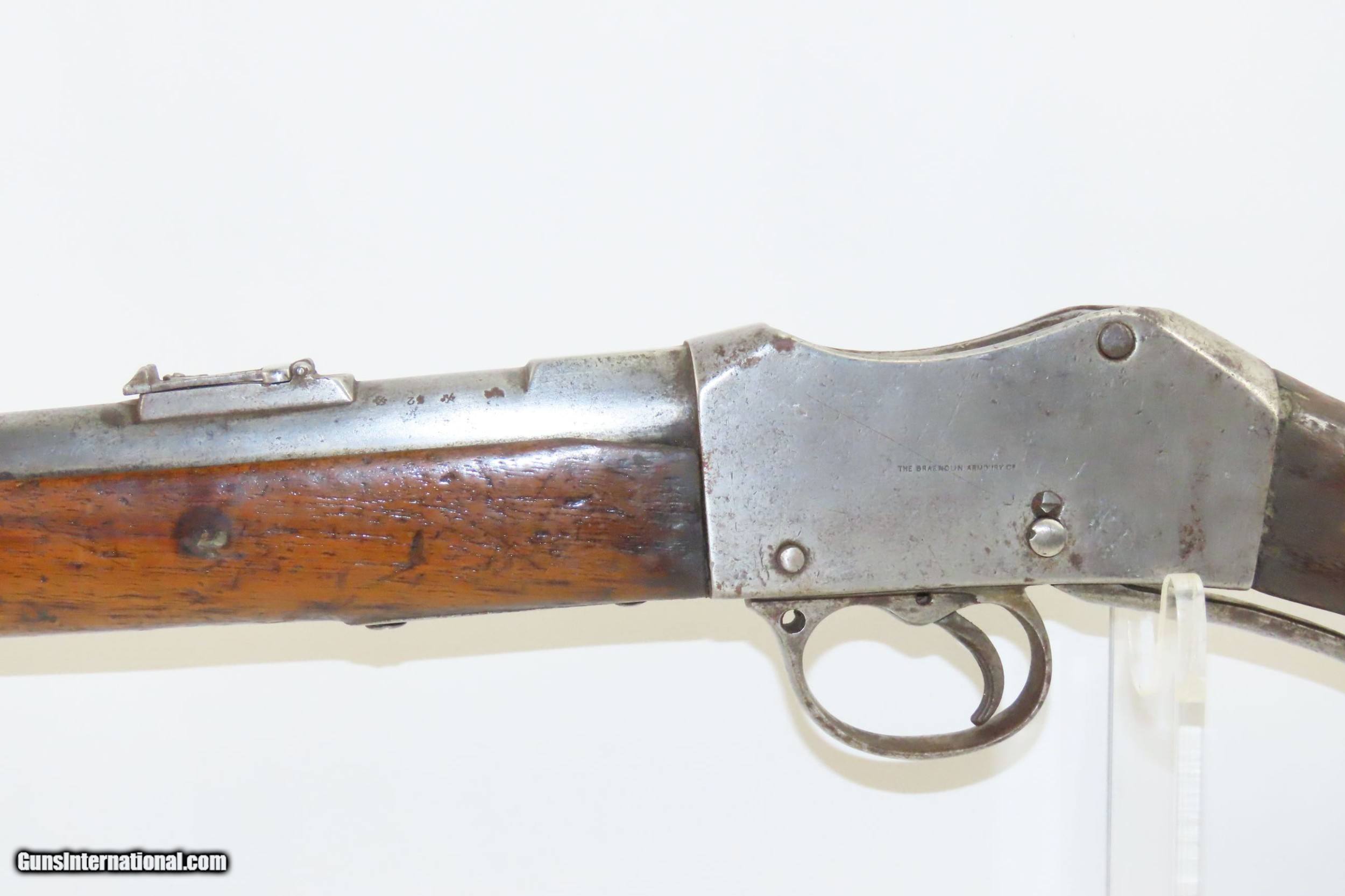 BRAENDLIN ARMOURY Antique MARTINI-HENRY .577/450 Cal. FALLING BLOCK ...