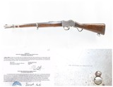 BRAENDLIN ARMOURY Antique MARTINI-HENRY .577/450 Cal. FALLING BLOCK Carbine British Imperial Legacy MILITARY Rifle w/AFGHAN PAPER - 1 of 21