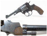 RUSSIAN WW II Soviet NAGANT Model 1895 TULA Arsenal Revolver EASTERN FRONTWORLD WAR II Nagant Revolver Made in 1941