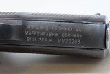 WORLD WAR II 3rd Reich German SPREEWERKE cyq Code P.38 Semi-Auto C&R Pistol RUSSIAN CAPTURE MARKED “Wermacht” Sidearm w/HOLSTER - 16 of 24