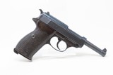 WORLD WAR II 3rd Reich German SPREEWERKE cyq Code P.38 Semi-Auto C&R Pistol RUSSIAN CAPTURE MARKED “Wermacht” Sidearm w/HOLSTER - 21 of 24