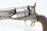 c1863 Antique CIVIL WAR COLT US Model 1860 ARMY .44 Cal Percussion REVOLVER Revolver Used Past the Civil War into the WILD WEST - 4 of 19